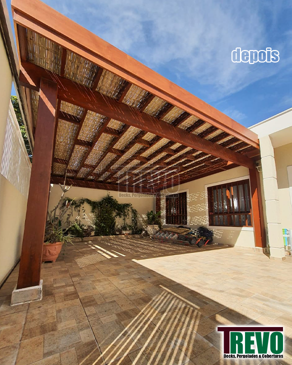 Forro e Cobertura para Pergolado em Campinas - Trevo Obras