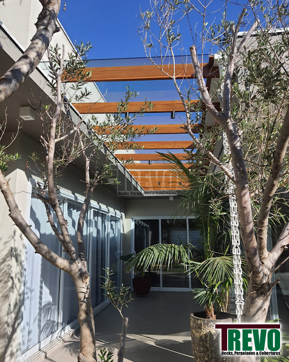 Forro e Cobertura para Pergolado em Campinas - Trevo Obras