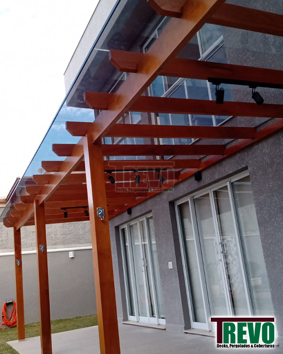Forro e Cobertura para Pergolado em Campinas - Trevo Obras