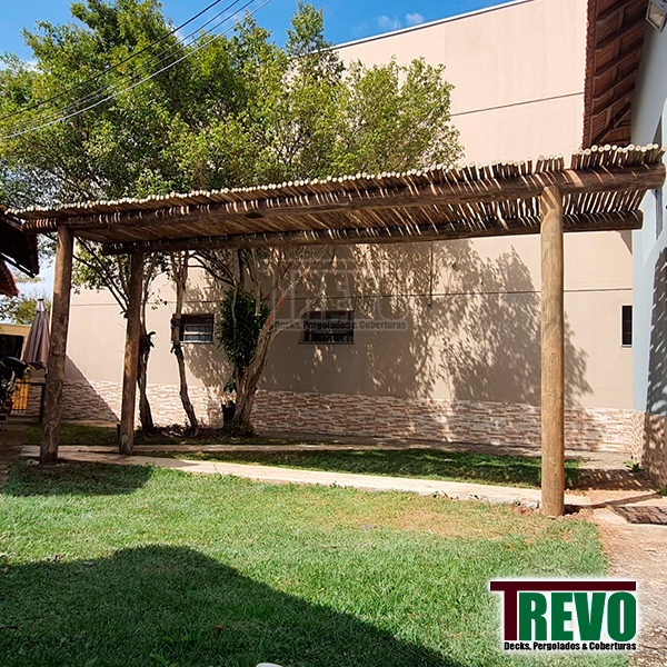 Forro e Cobertura para Pergolado em Campinas - Trevo Obras
