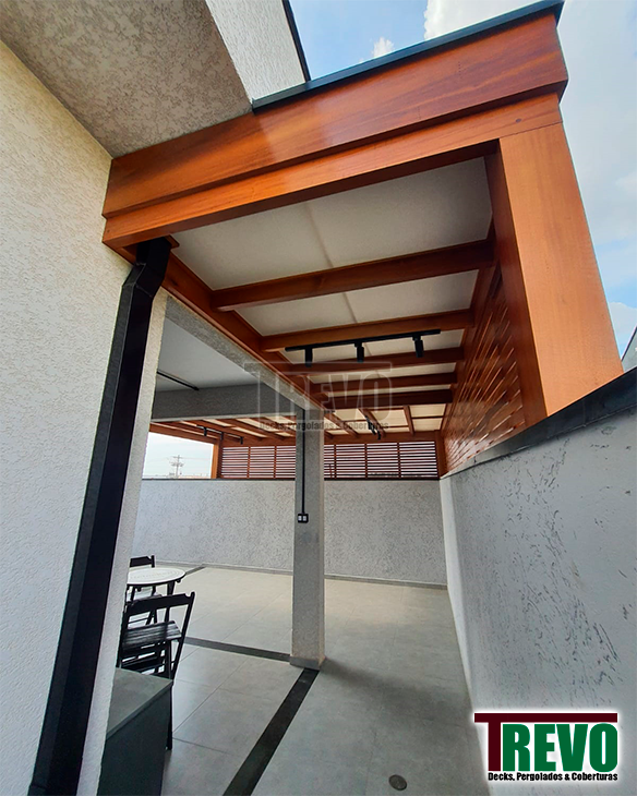 Forro e Cobertura para Pergolado em Campinas - Trevo Obras